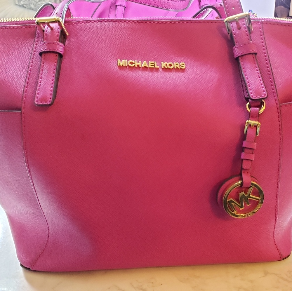 Hot Pink Michael Kors Shoulder bag